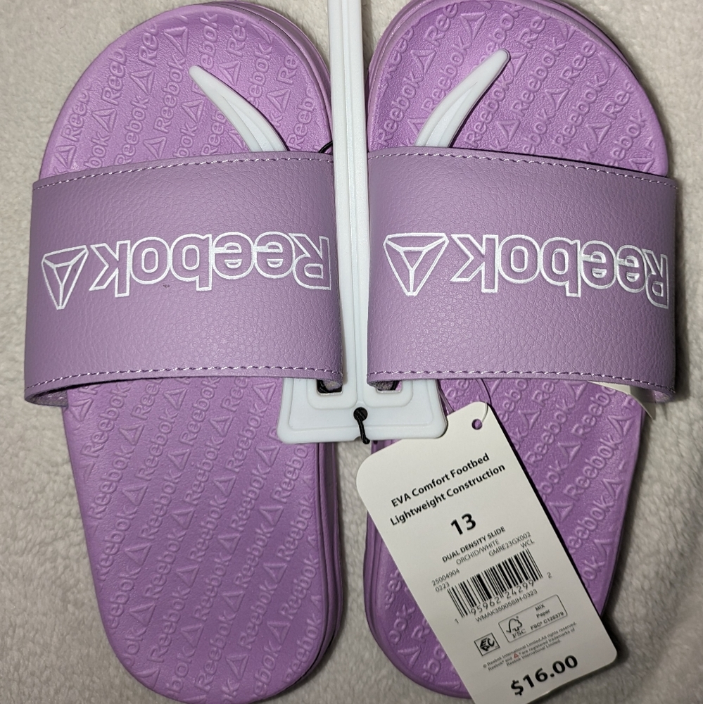 Reebok Girls' Dual Density Slide Sandals
